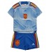 Billige Spanien Børnetøj Udebanetrøje til baby VM 2022 Kortærmet (+ korte bukser)